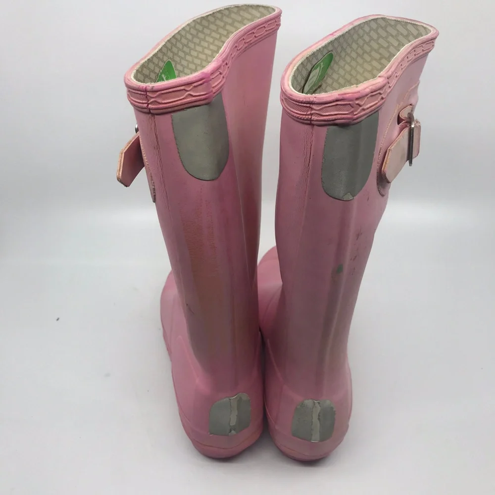 Unisex Hunter Boots Pink Size US 2M/3F - Picture 3 of 6